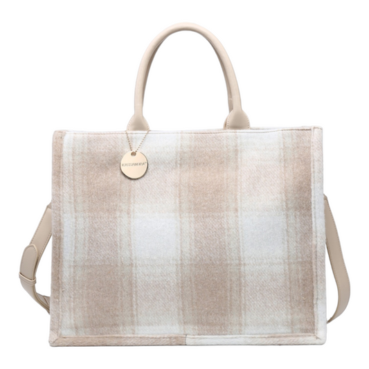 Handtasche WINTERDREAM Karostoff beige