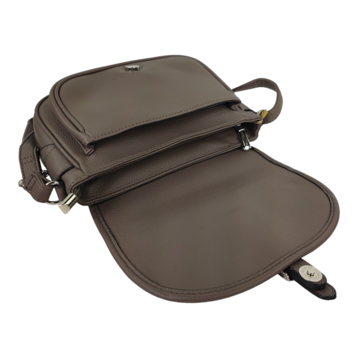 Handtasche ZOE taupe grau