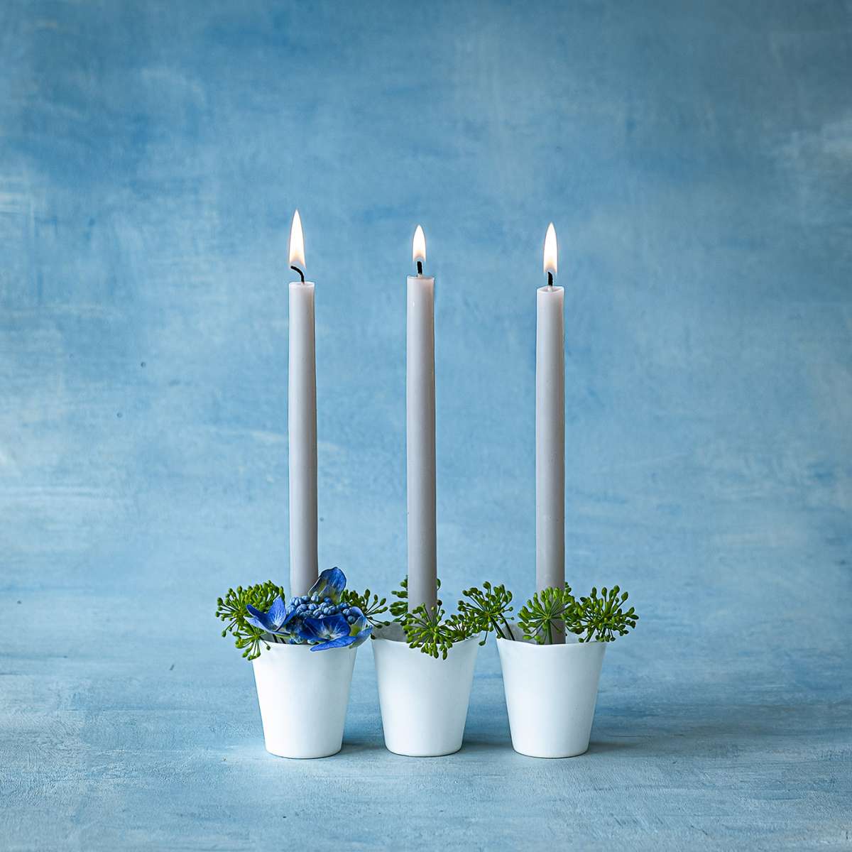 Klatt Objects FIFO Porzellan Kerzenhalter / Vase, verschiedene Größen