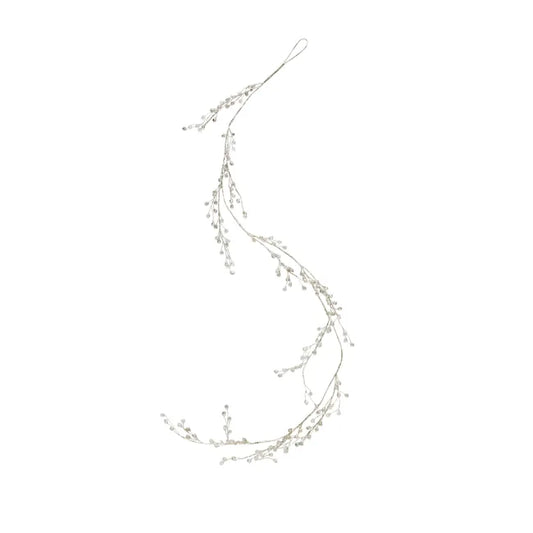 Lene Bjerre Girlande CRYSILIA Acrylperlen gold
