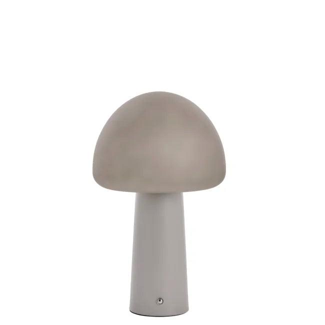 Lene Bjerre aufladbare LED Tischlampe NELLIE taupe