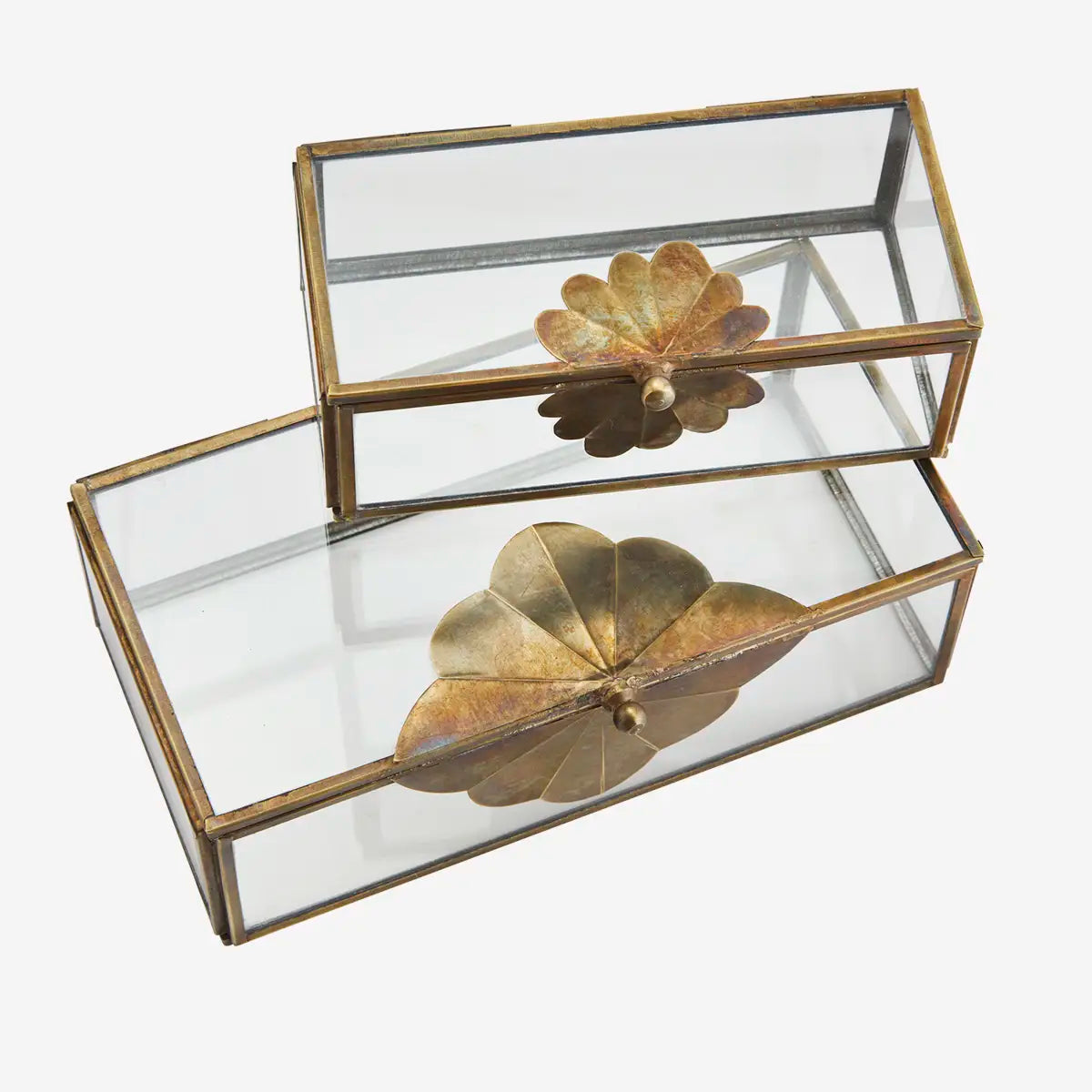 Madam Stoltz Glasbox FLOWER