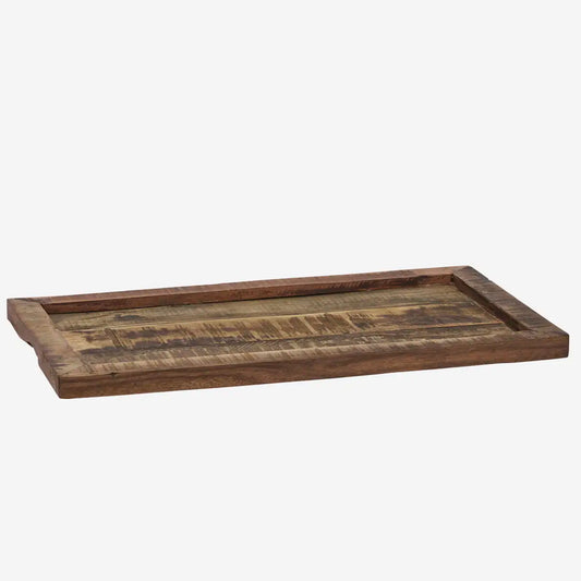 Madam Stoltz Tablett Altholz 55 cm