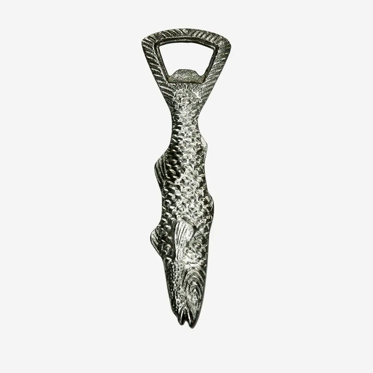 Madam Stoltz Flaschenöffner FISH silber