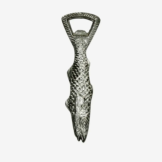 Madam Stoltz Flaschenöffner FISH silber