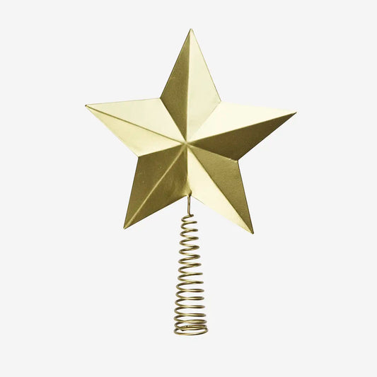 Madam Stoltz Baumspitze STAR, gold oder silber