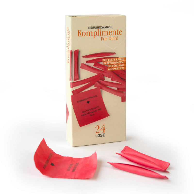24 Komplimente für dich Box