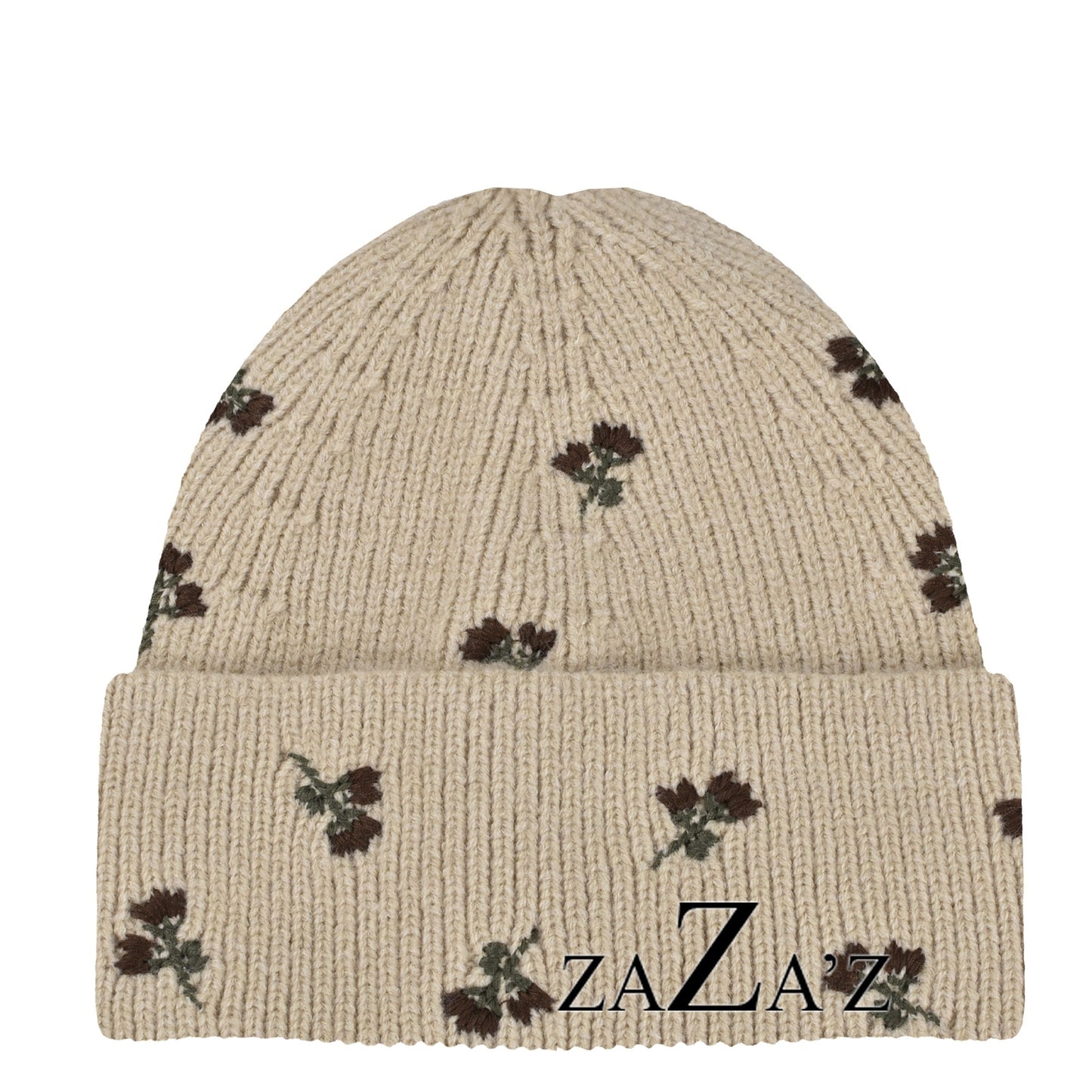 Mütze FLOWERS mit Blumen Stickerei, verschiedene Farben