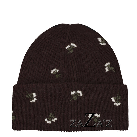 Mütze FLOWERS mit Blumen Stickerei, verschiedene Farben