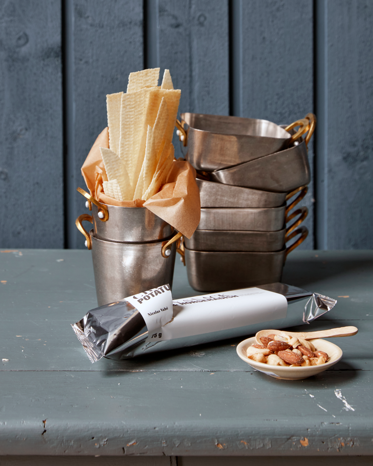 Nicolas Vahé CRISPY Snack Potato Horseradish 75 g