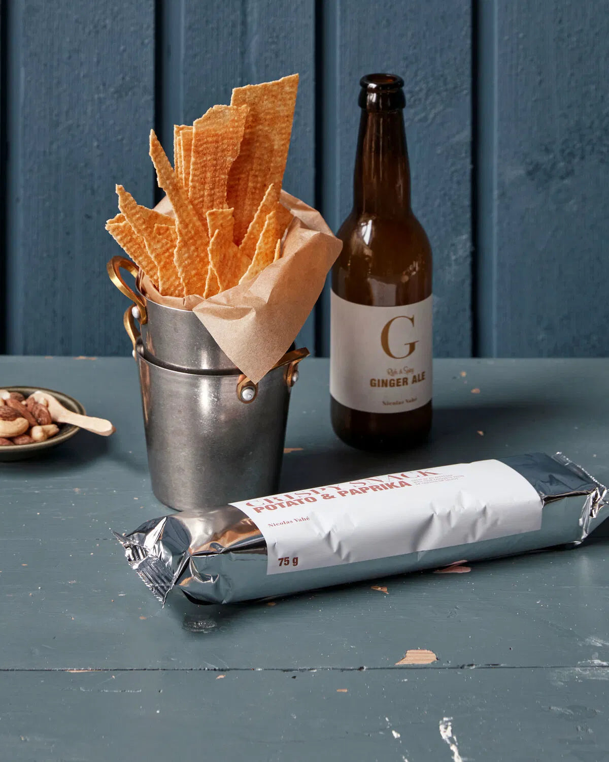 Nicolas Vahé CRISPY Snack Potato Paprika 75 g