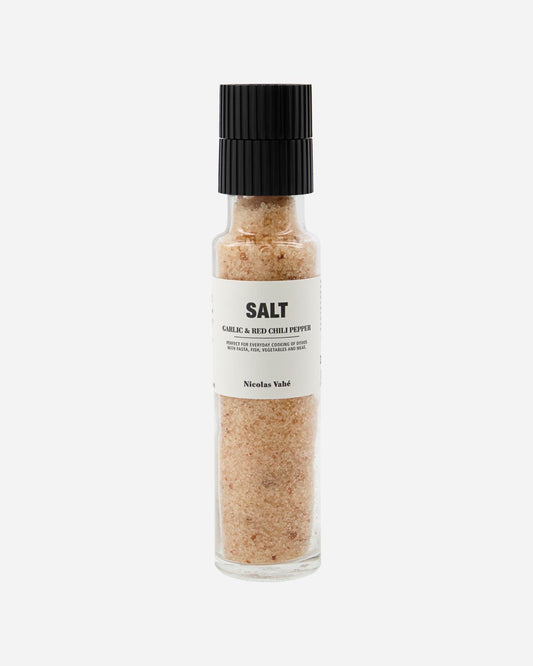 Nicolas Vahé Salzmühle Garlic & Red Chilli Pepper