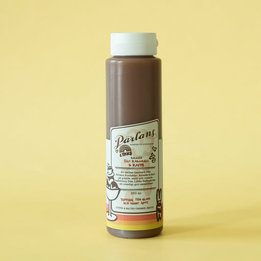 Pärlans Karamellsauce Lykke Kaffee Salzkaramell 250 ml