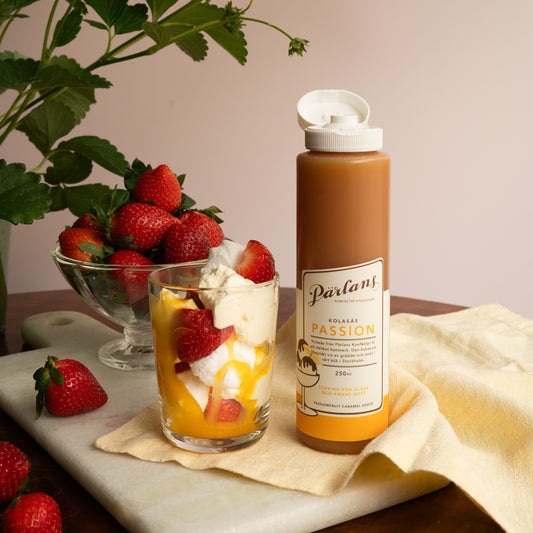Pärlans Karamellsauce Maracuja Passionsfrucht 250 ml