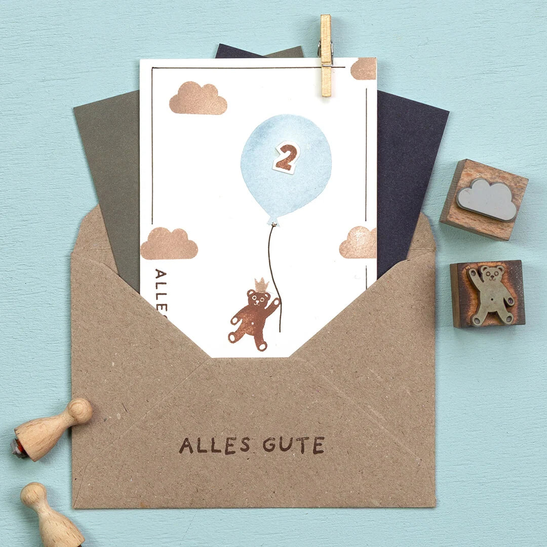 Perlenfischer Stempel Zahlen Set 0-9