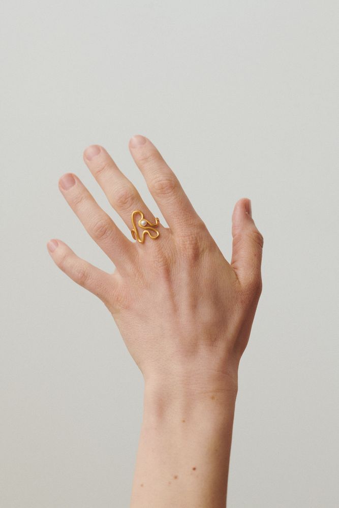 Pernille Corydon Ring BAY PEARL