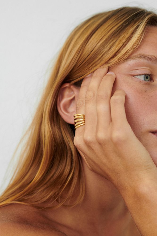 Pernille Corydon Ring POETRY gold