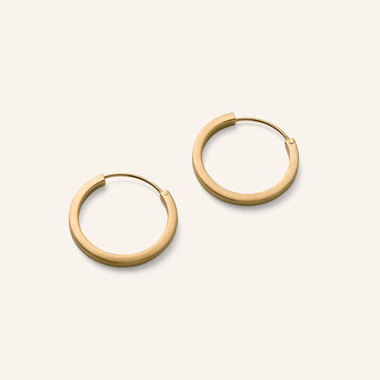 Pernille Corydon Ohrringe Creole SMALL CIRCLE LINE Hoops