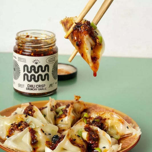 Pretty Namnam Chili Crisp Crunchy Garlic 200g