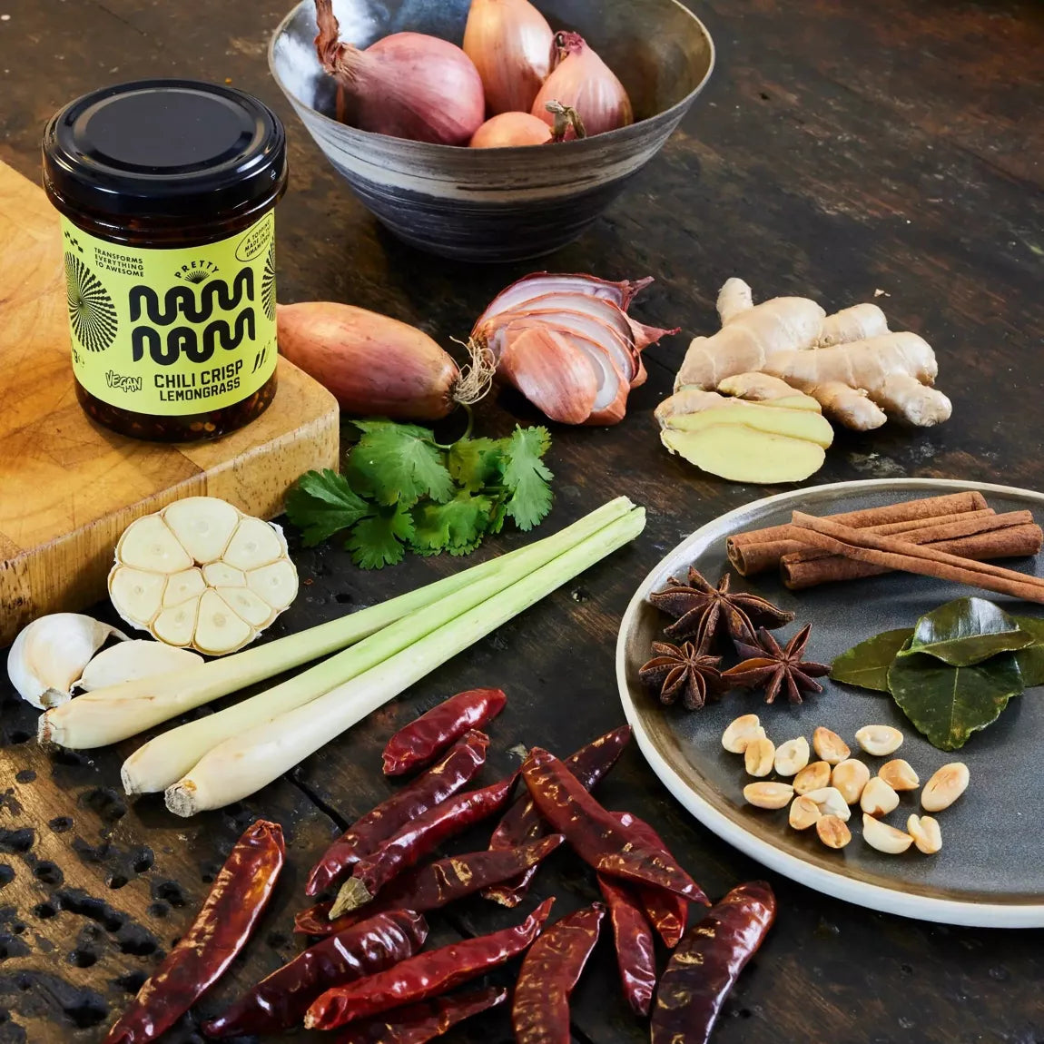 Pretty NamNam Chili Crisp Lemongrass 180 g