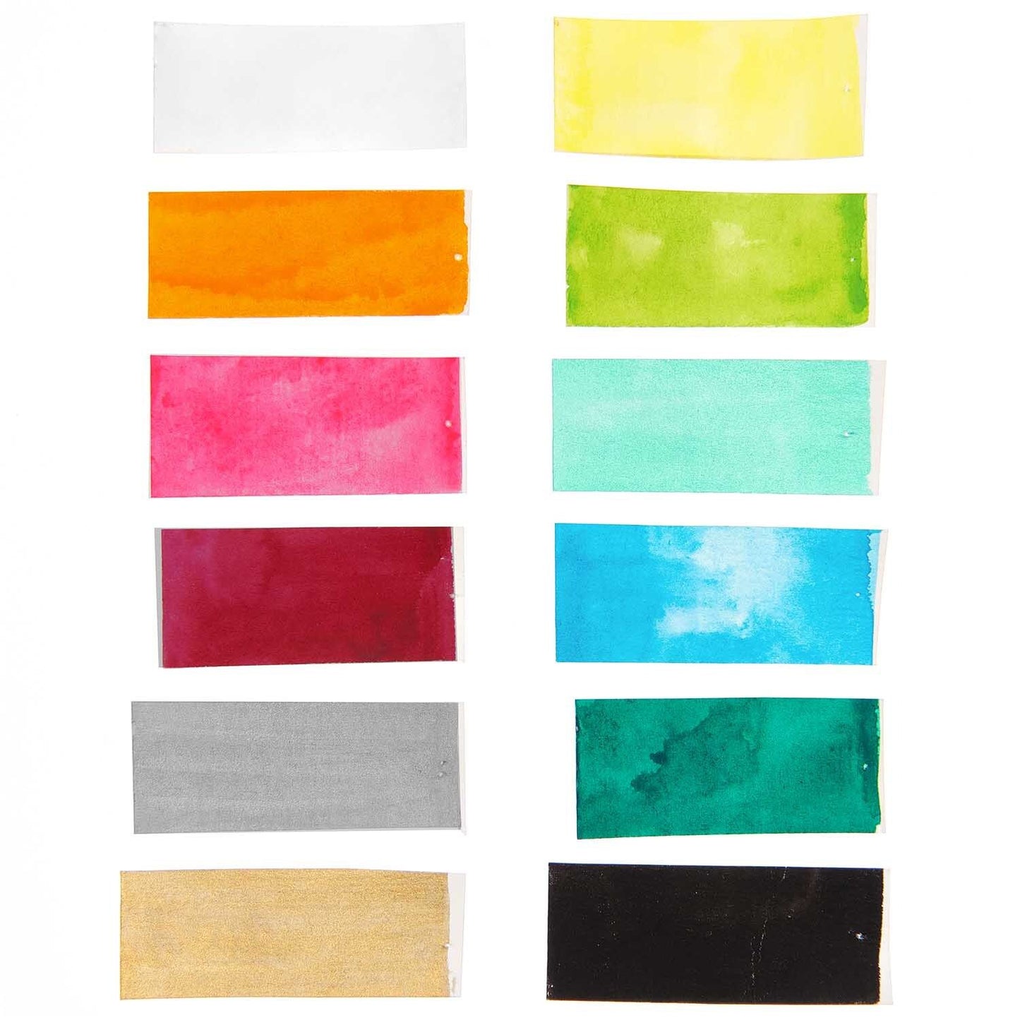 Rico Design Aquerell Farbkasten 12 Farben RAINBOW