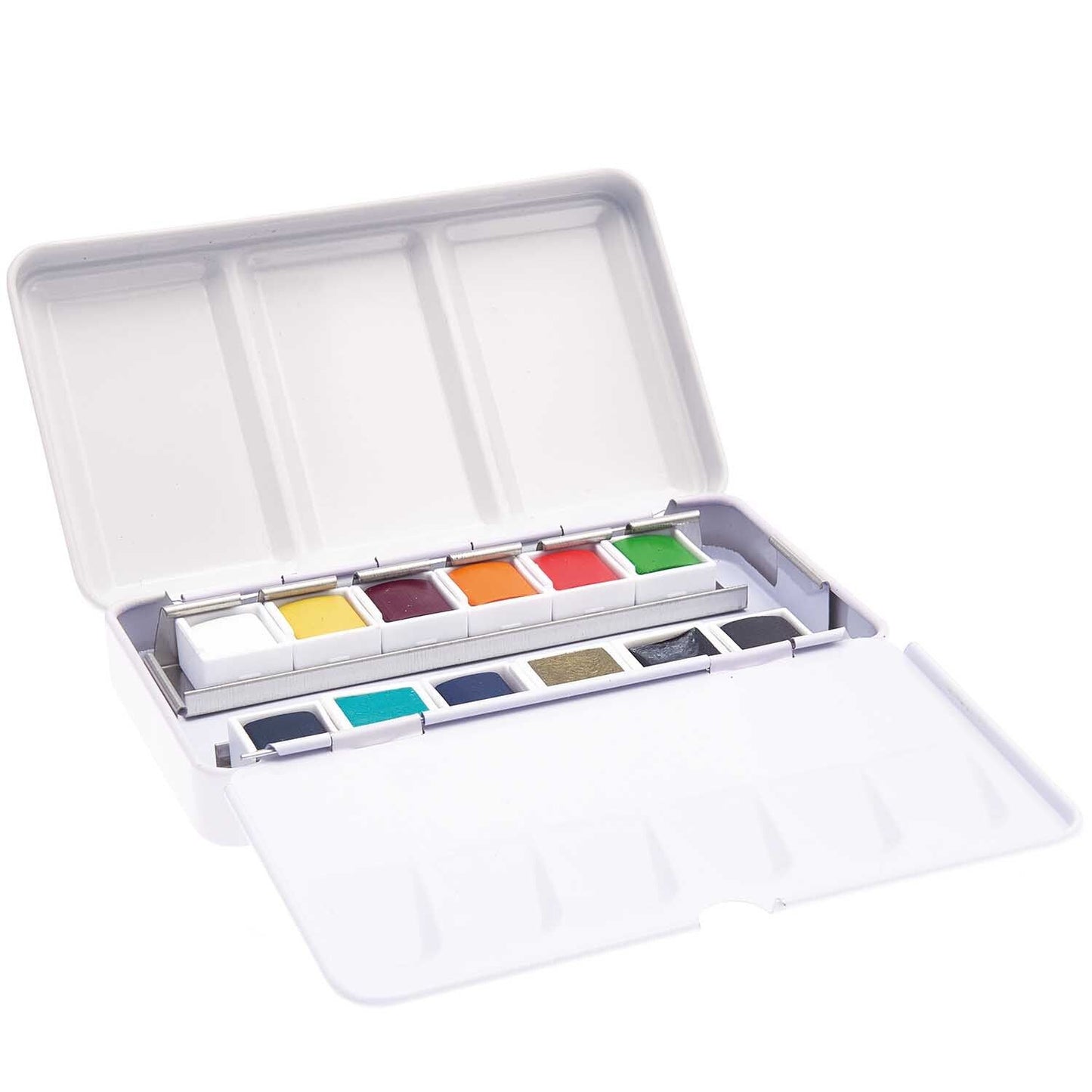 Rico Design Aquerell Farbkasten 12 Farben RAINBOW