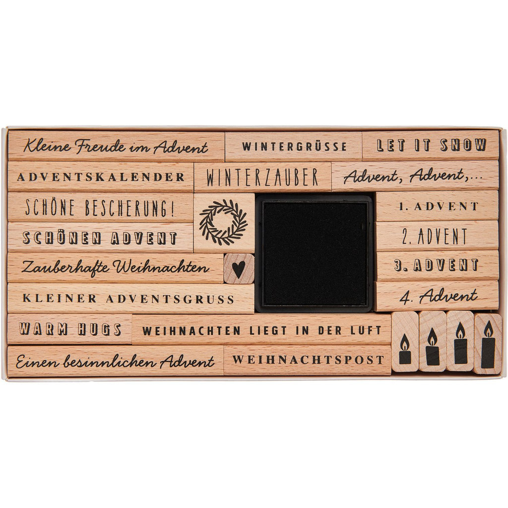 Rico Design Stempelset Weihnachten ADVENT