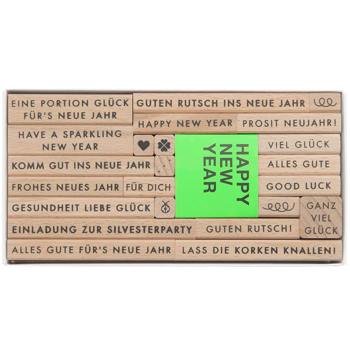 Rico Design Stempelset HAPPY NEW YEAR