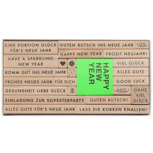 Rico Design Stempelset HAPPY NEW YEAR