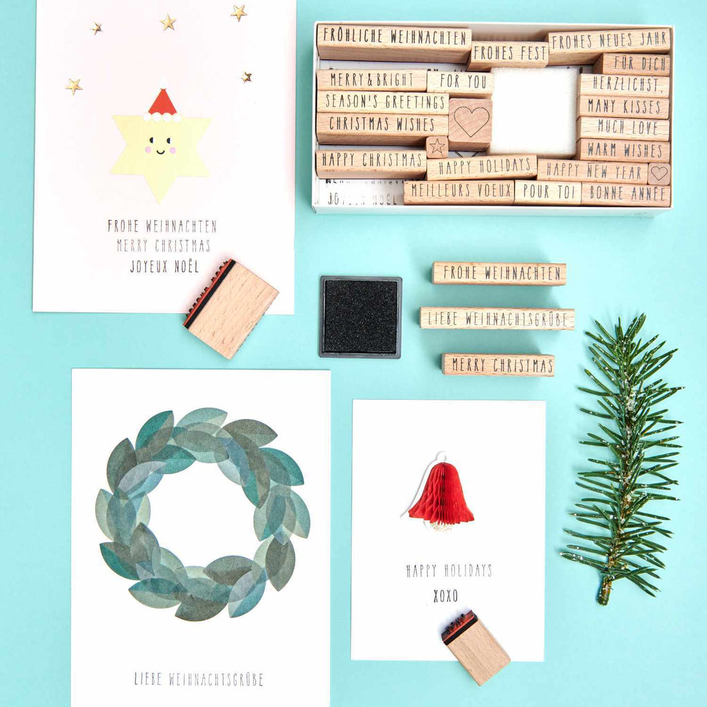 Rico Design Stempelset Weihnachten HANDWRITING