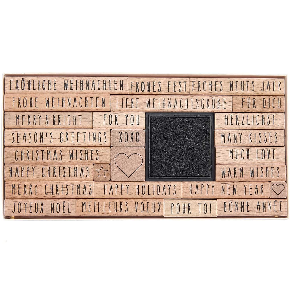 Rico Design Stempelset Weihnachten HANDWRITING