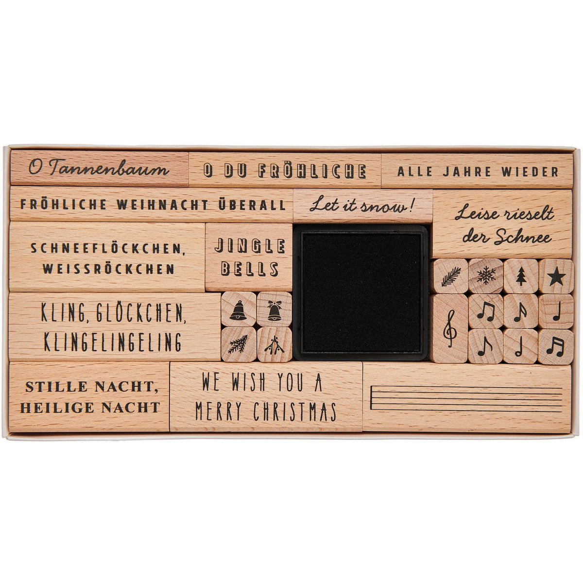 Rico Design Stempelset Weihnachten WEIHNACHTSLIEDER