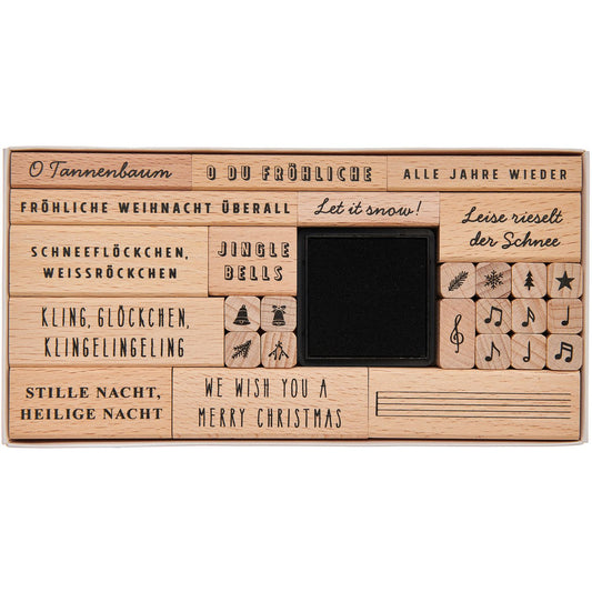 Rico Design Stempelset Weihnachten WEIHNACHTSLIEDER