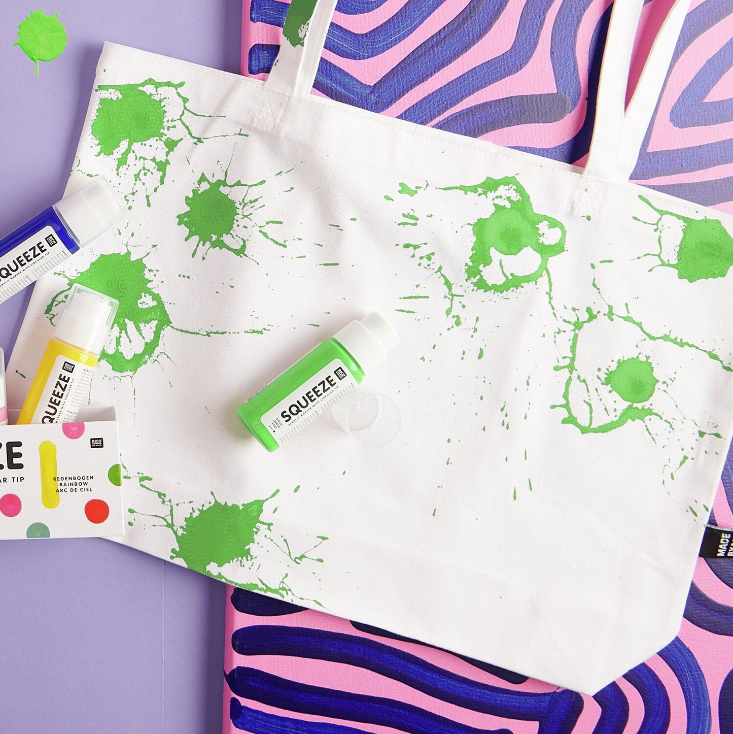 Rico Design Sqeeze Marker NEON Set