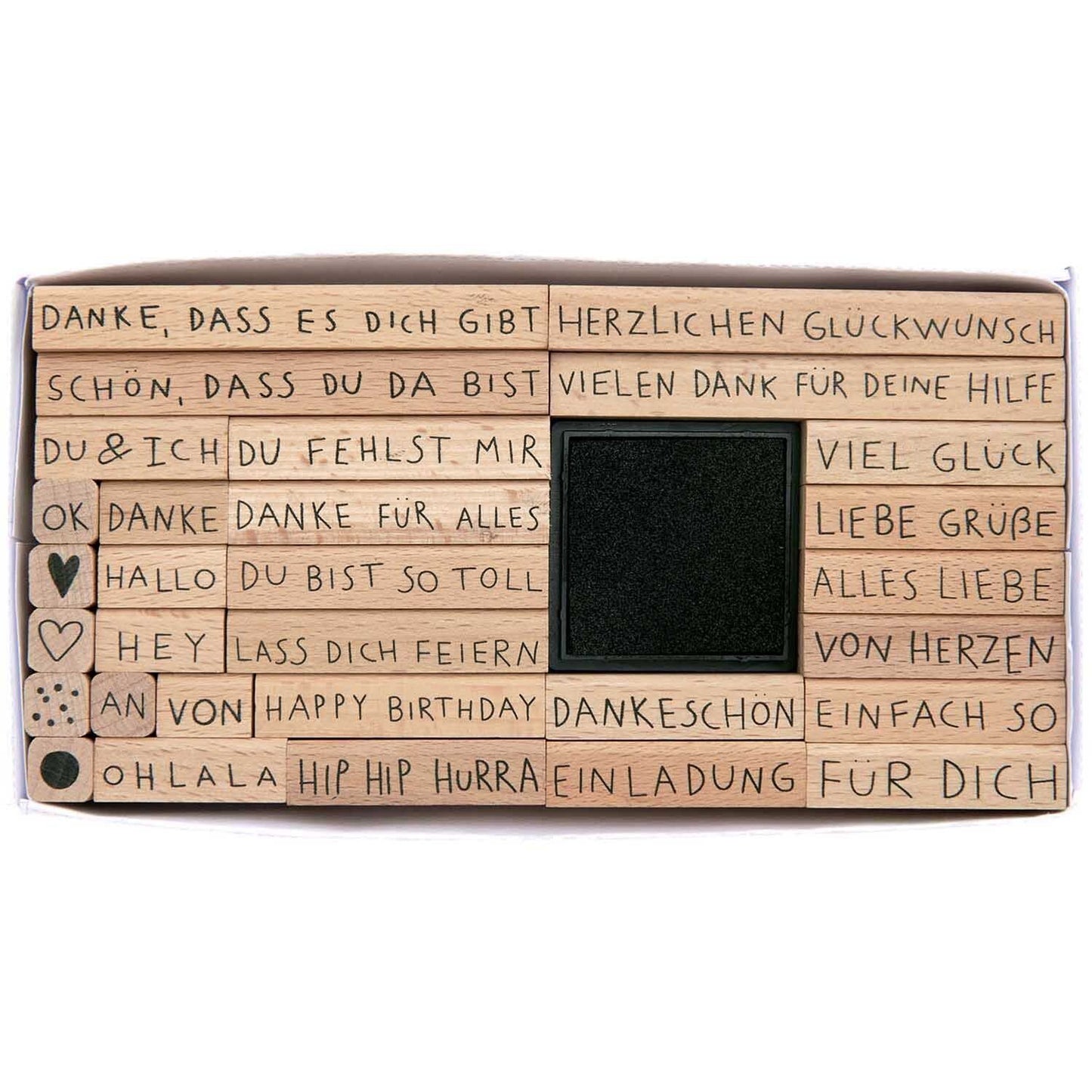 Rico Design Stempelset ALLES LIEBE, Handwriting