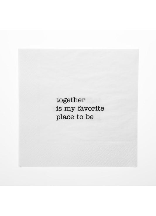 SÖGNE Servietten Together is my favorite place