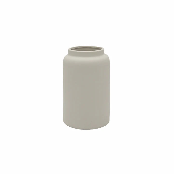 Sögne Vase NORA matt beige 22 cm