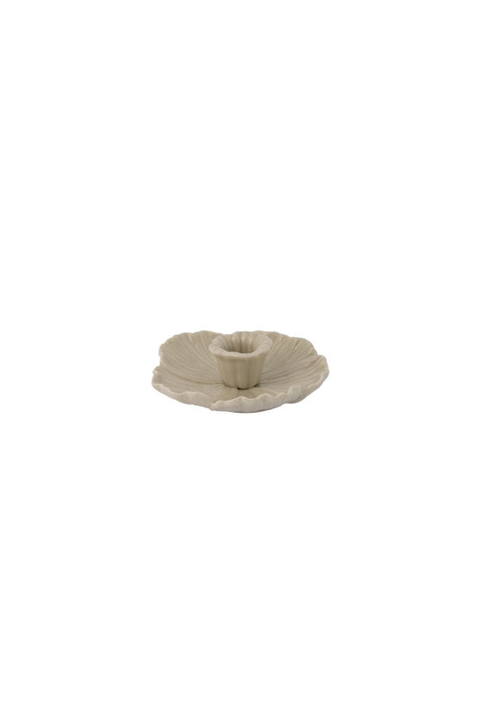 Storefactory Kerzenhalter BOTANIK beige klein