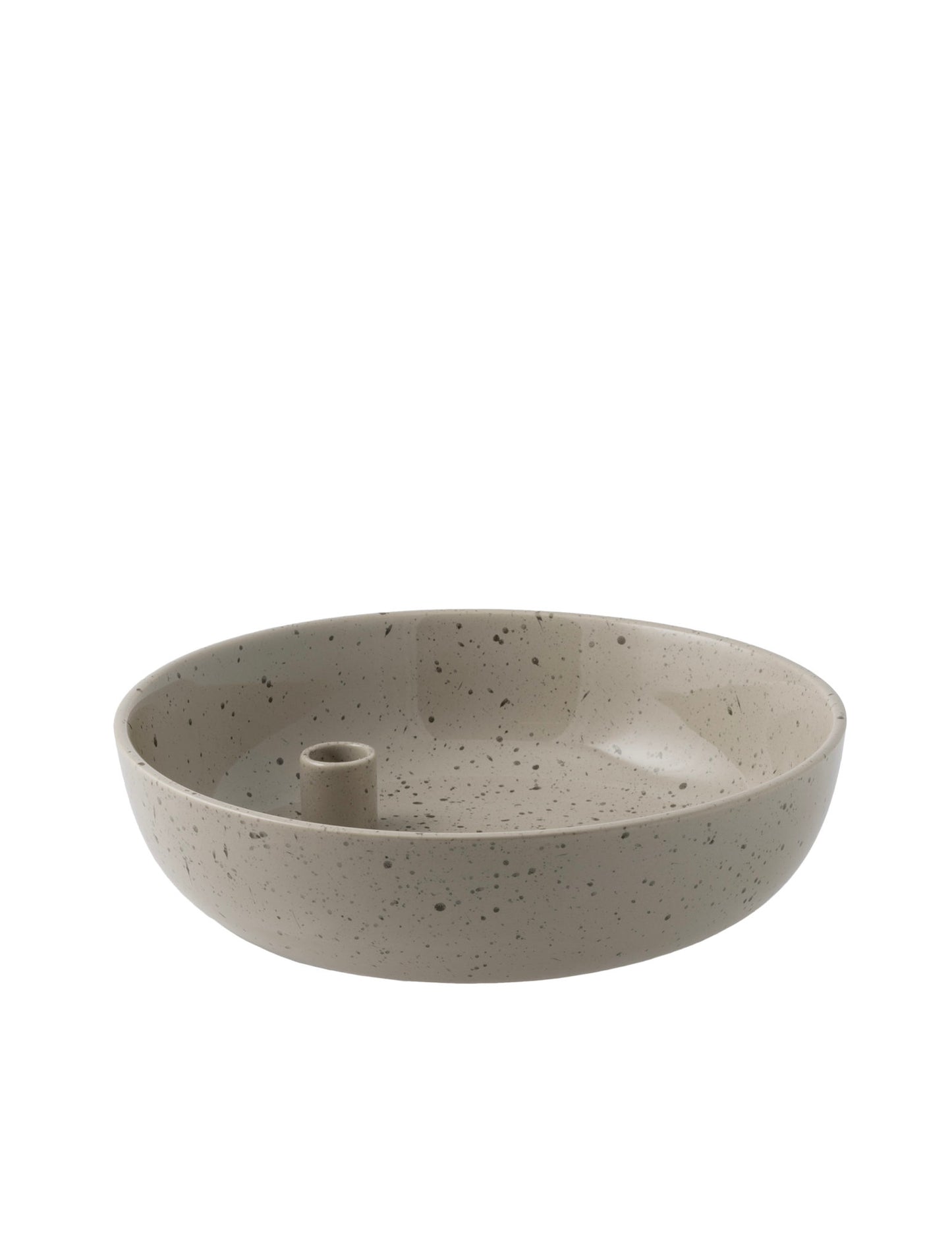 Storefactory Kerzenschale LIDATORP natur grau glasiert, verschiedene Größen