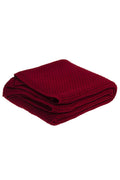 Storefactory Decke VIGGE gestrickt rot