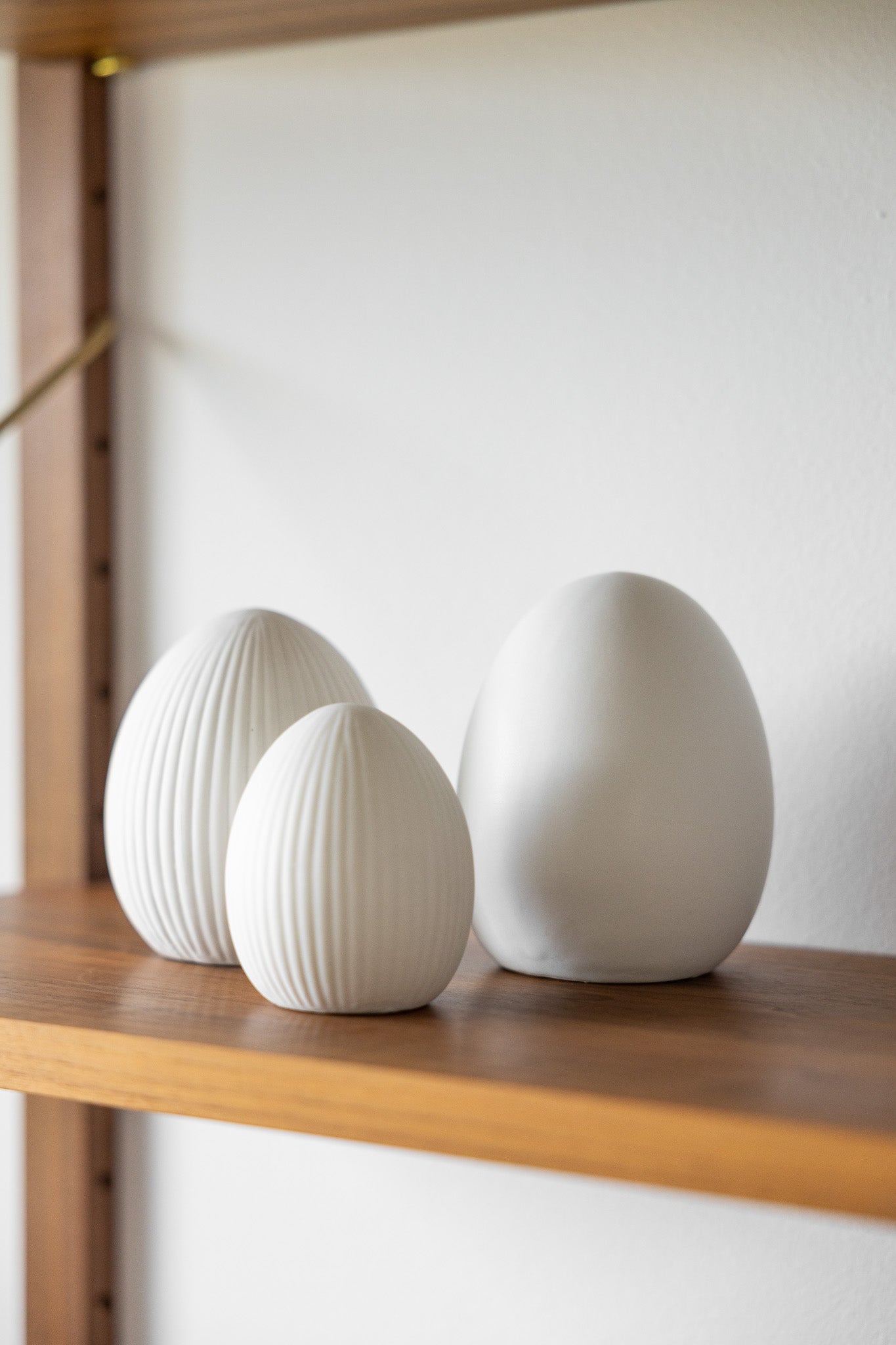 Storefactory OSBY Osterei Rillen weiß, verschiedene Größen