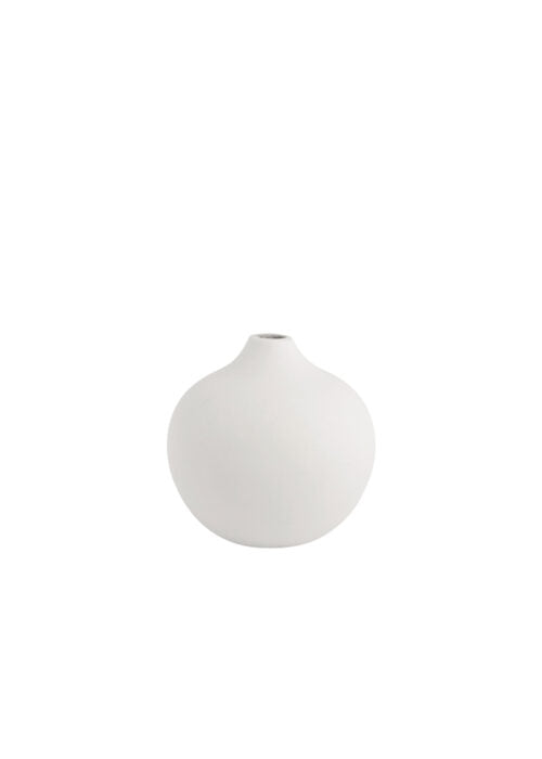 Storefactory Vase Fröbacken weiß klein glatt