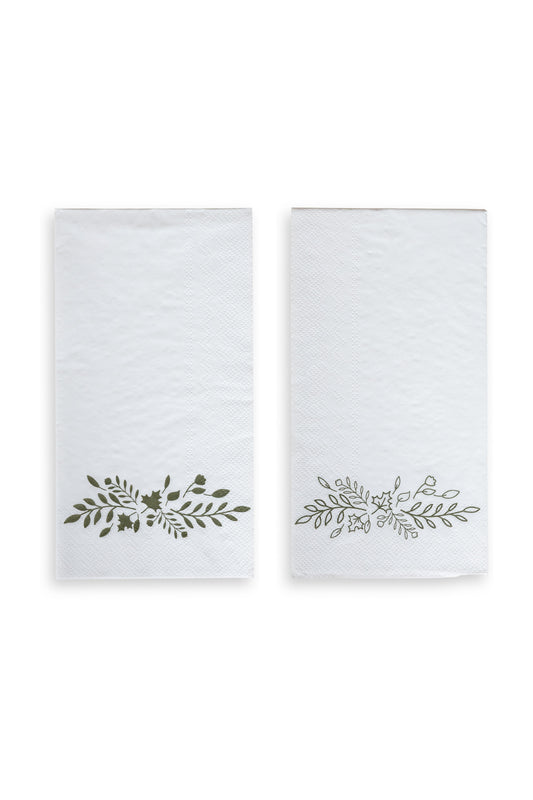 Storefactory Servietten LÖV Zweige, verschiedene Farben