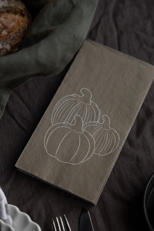 Storefactory Serviette PUMPOR Kürbis beige