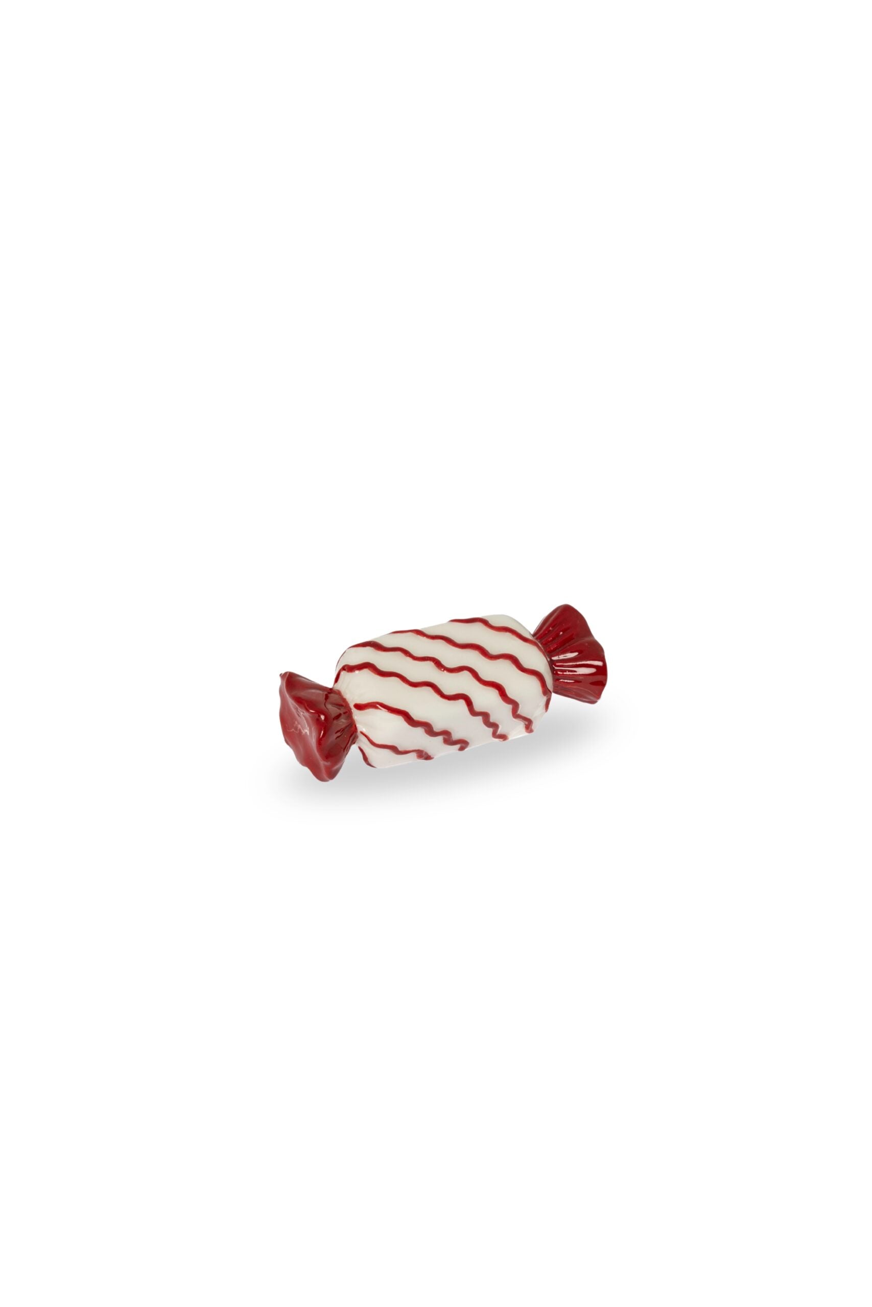 Storefactory Bonbon SOCKERAS wavy rot weiß