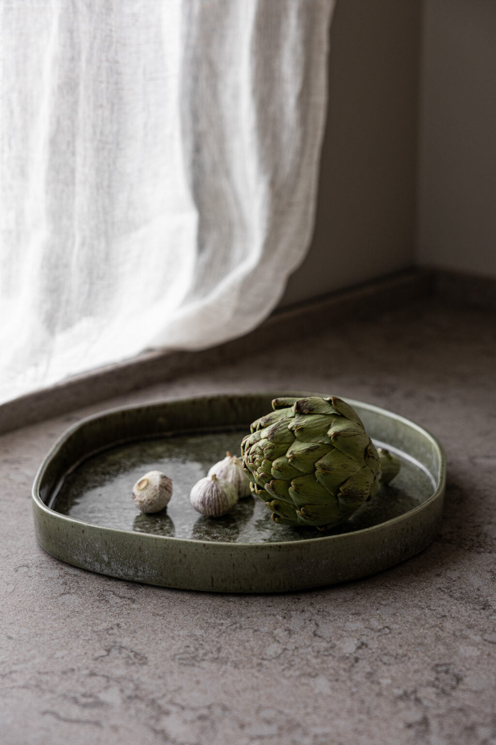 Storefactory Tablett EKLIDEN olive grün