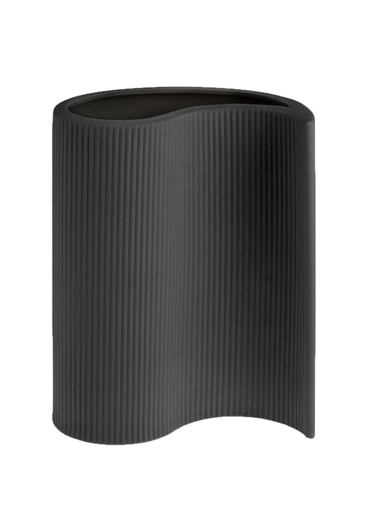 Storefactory Vase EDSHULT dunkel grau