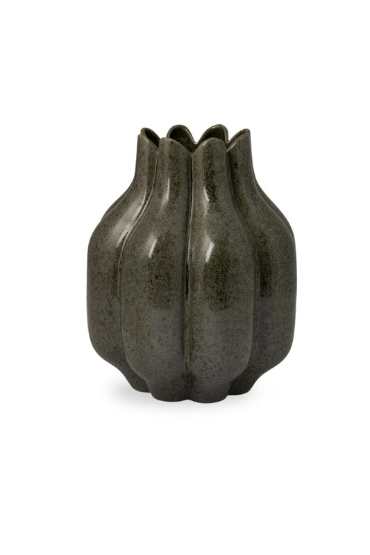 Storefactory Vase EKEBO olive grün