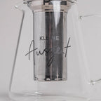 Eulenschnitt Teekanne KLEINE AUSZEIT Glas mit Sieb 1,2 Liter