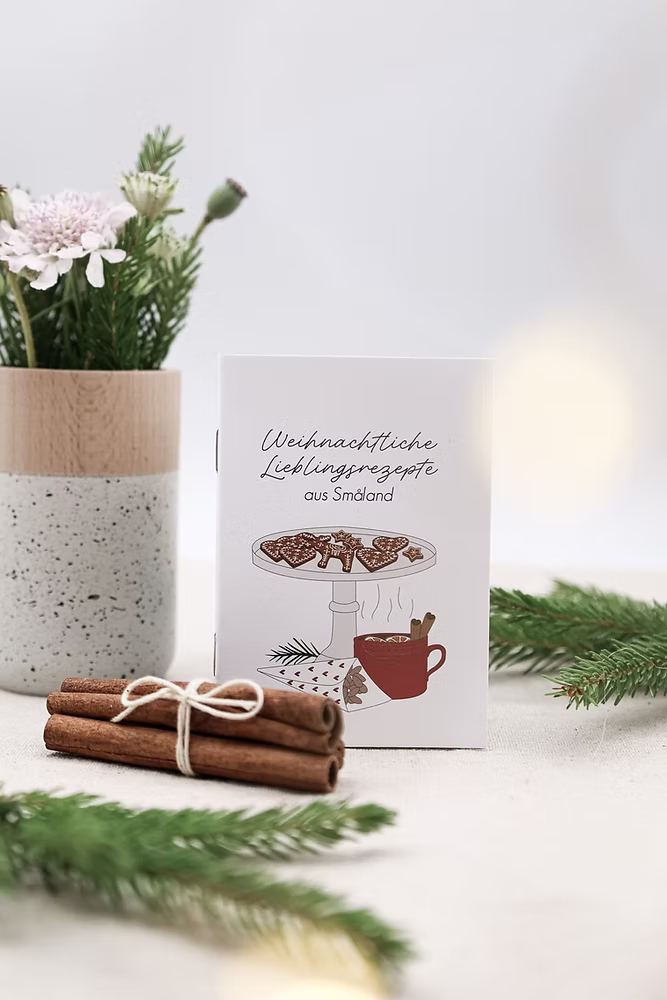 Kleines Buch "Weihnachtliche Lieblingsrezepte aus Smaland"